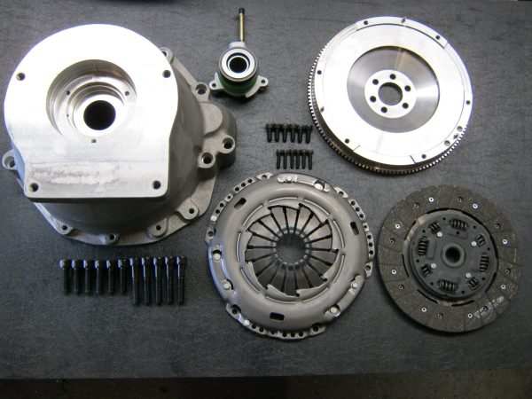 VW / Audi 1.8 Litre to Borg Warner T5 Bellhousing Uprated Clutch Kit-0