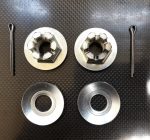 Ford Escort Mk1 And Mk2 Anti Roll Bar Heavy Duty Castellated Nuts And Washers