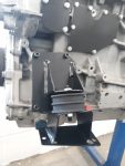 Engine mounts left